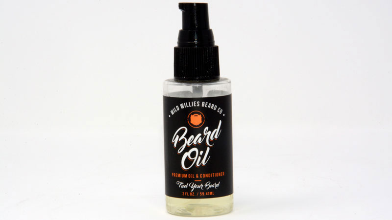 Beard oil label examples